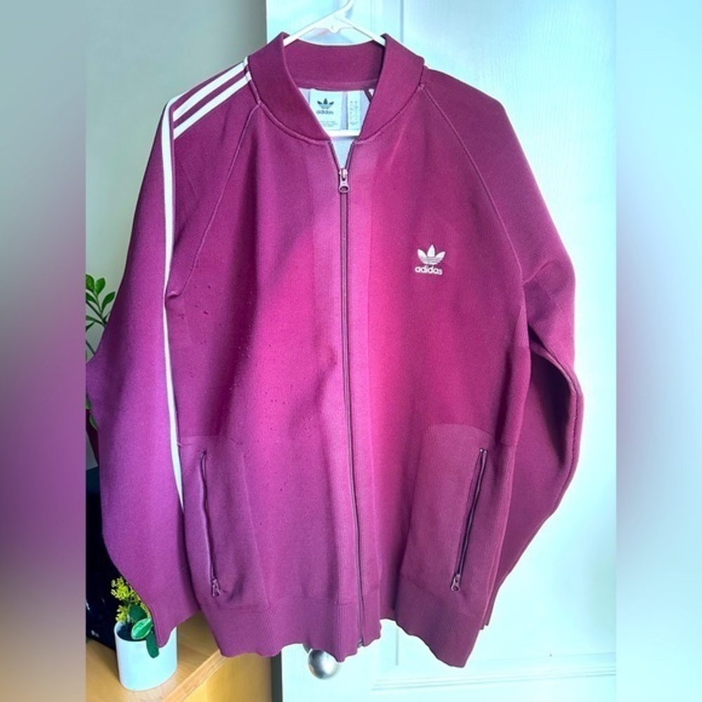Adidas size large track jacket